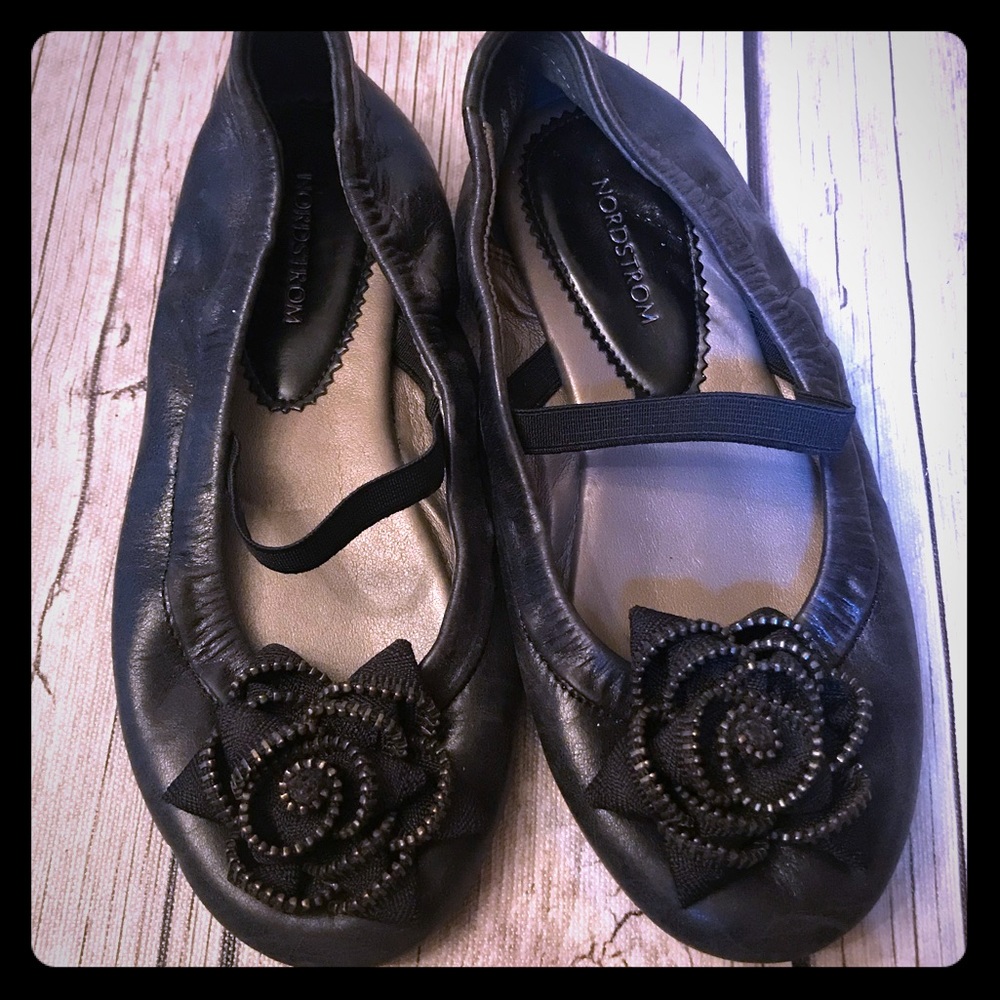 Nordstrom Leather Ballet Style Flats